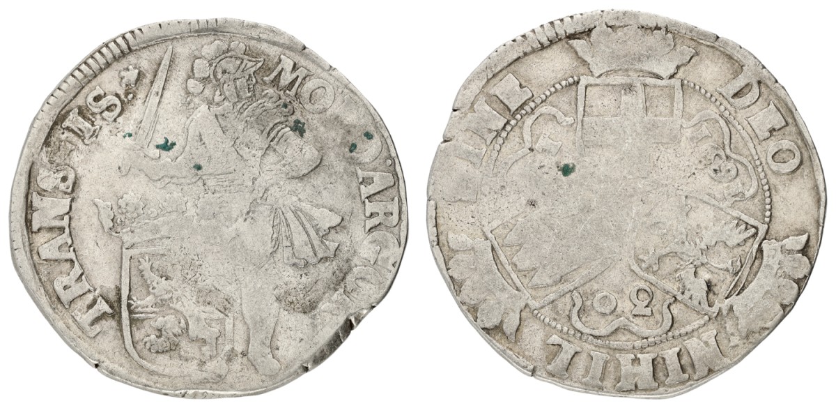 Goudwisselkantoor auction: Daalder van 30 Stuiver. Overijssel. 1691. F