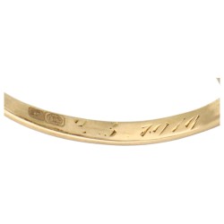 14K Witgouden ring bezet met  diamant en parel