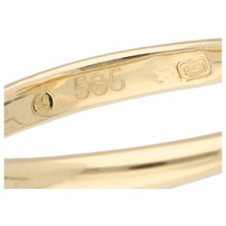 14K Geelgouden ring bezet met amethist