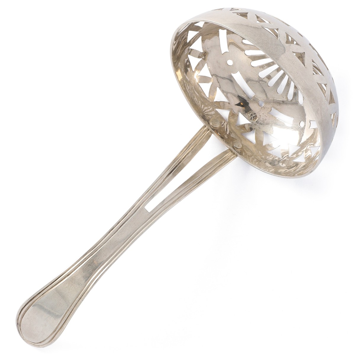 Goudwisselkantoor auction: Sugar sprinkling spoon, Gerrit Christoffel Fels (1772-1827), Doesburg 1819, silver
