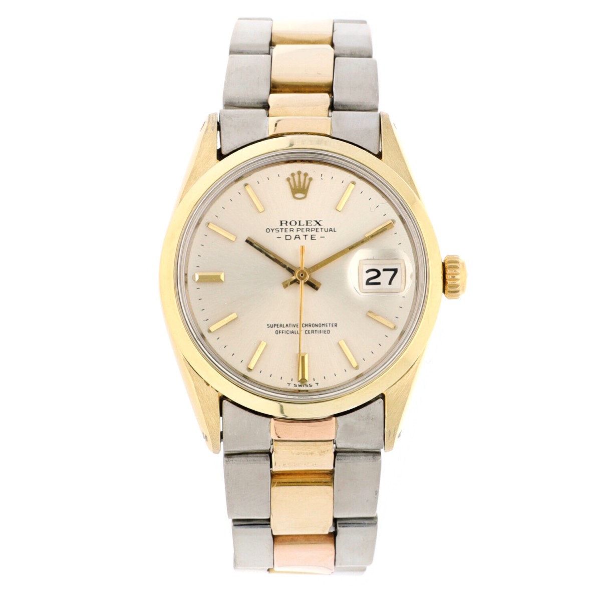 Goudwisselkantoor auction: No Reserve - Rolex Date 'Gold-Capped' 1550 - Men's watch - approx. 1972
