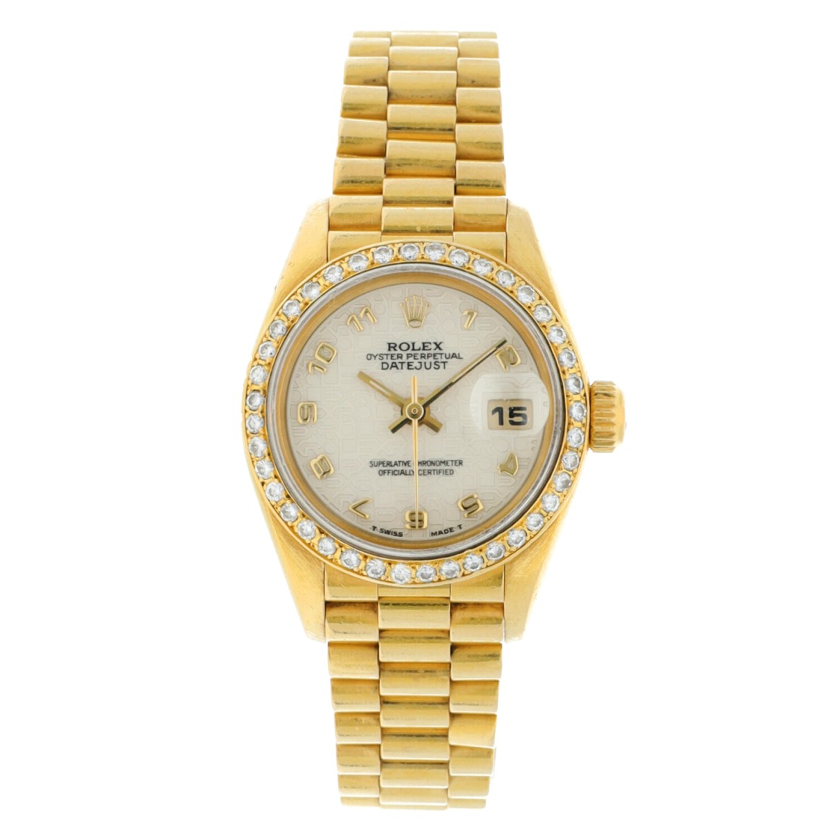 Goudwisselkantoor auction: No Reserve - Rolex Lady Datejust 18K. 69178 - Ladies Watch - approx. 1993