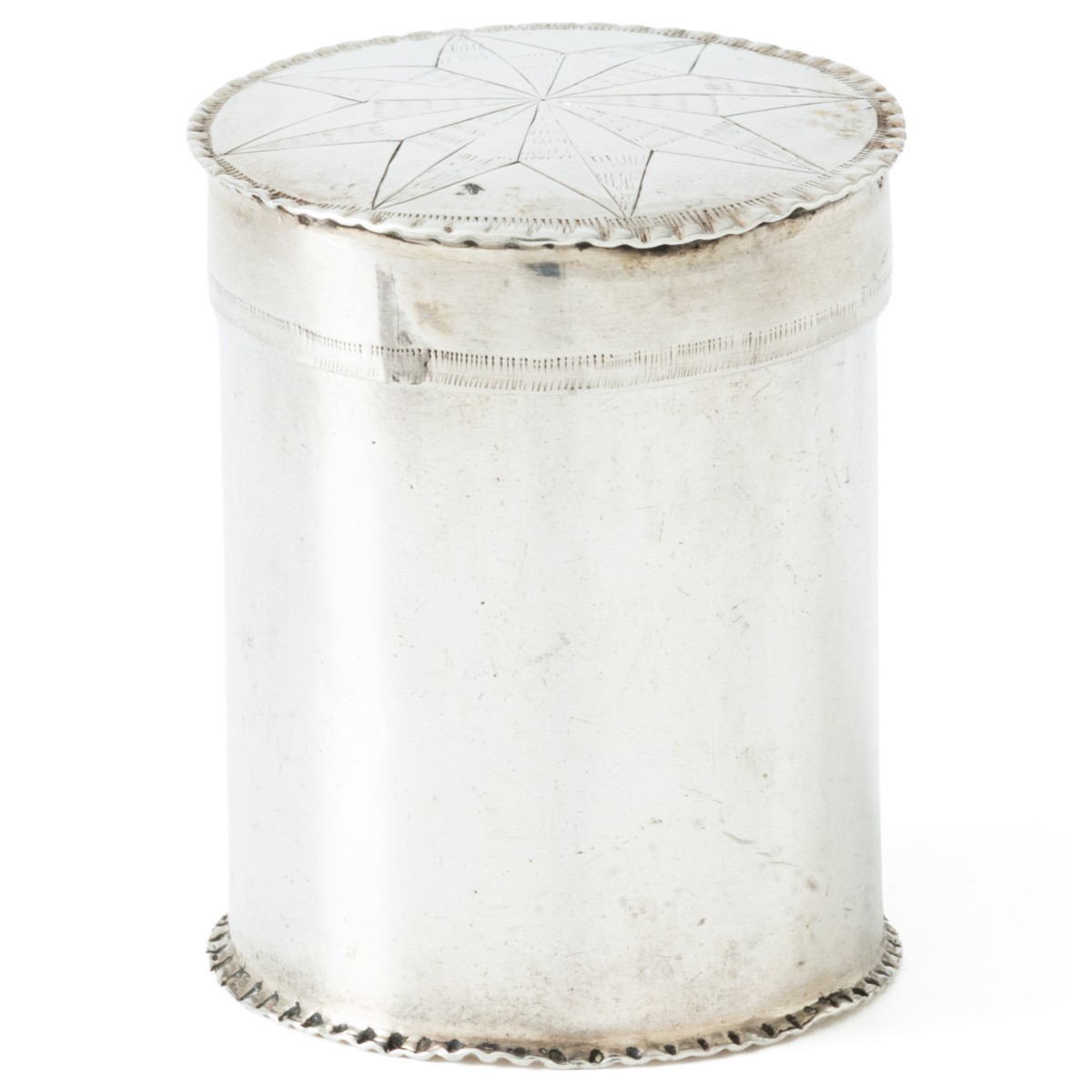 Goudwisselkantoor auction: No Reserve - Zalfdoosje, Gerhardus A. Manschot, Aalten 1804-1811, zilver