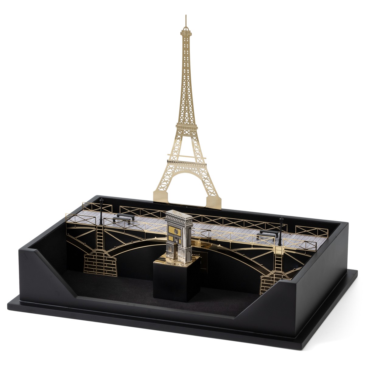 Goudwisselkantoor auction: S.T. Dupont - Loves Paris Limited Edition - Smoking Set - Palladium