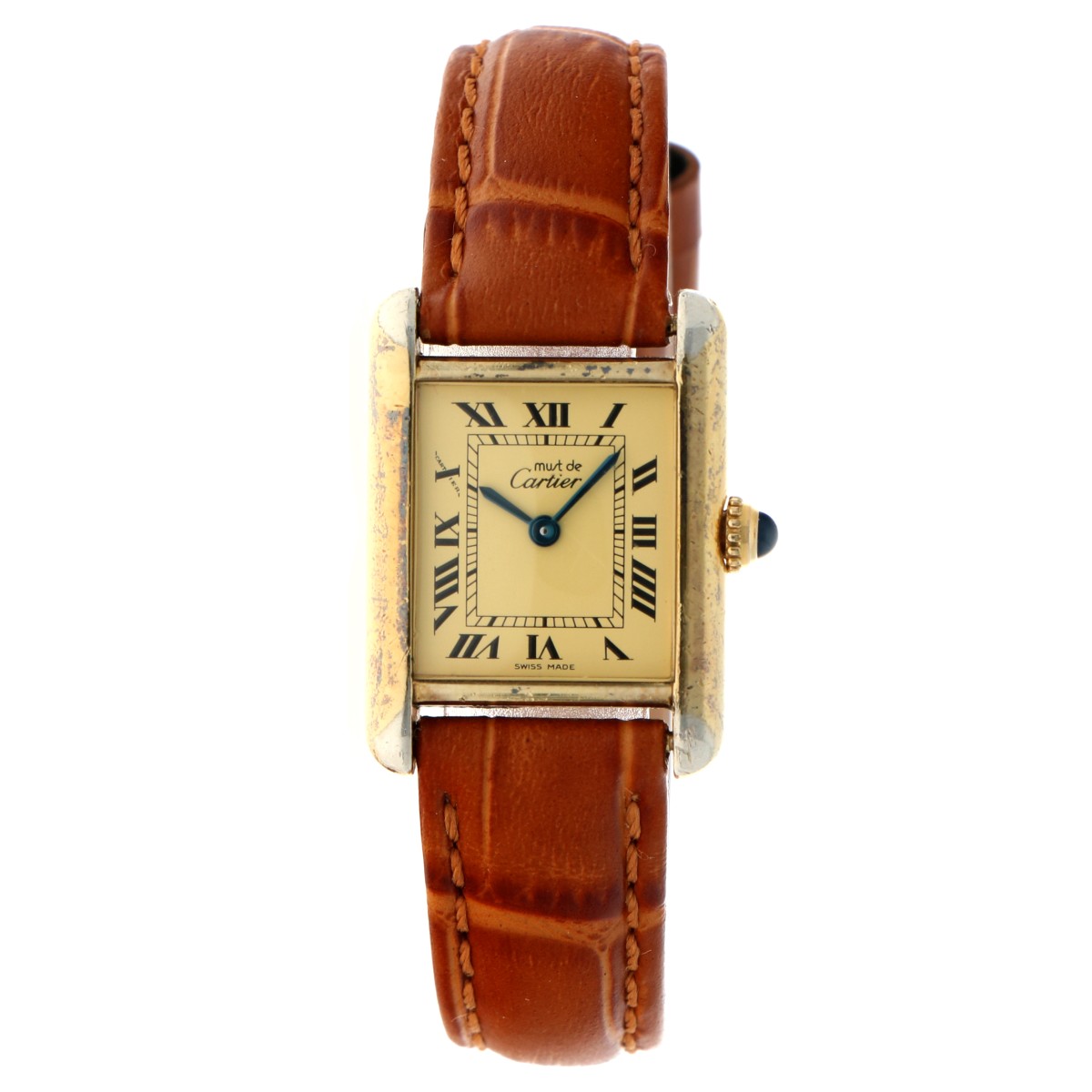 Goudwisselkantoor auction: No Reserve - Cartier Must de Cartier Tank 366001 - Dames horloge