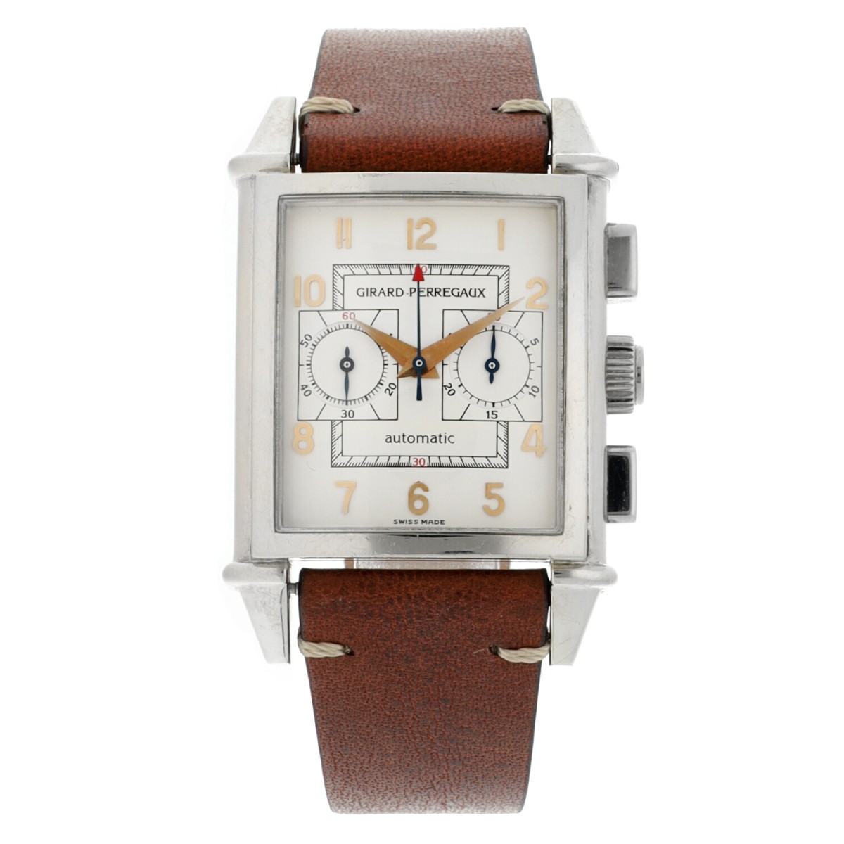 Goudwisselkantoor auction: No Reserve - Girard-Perregaux Vintage 1945 Chronograph 18K. 2599 - Men's watch