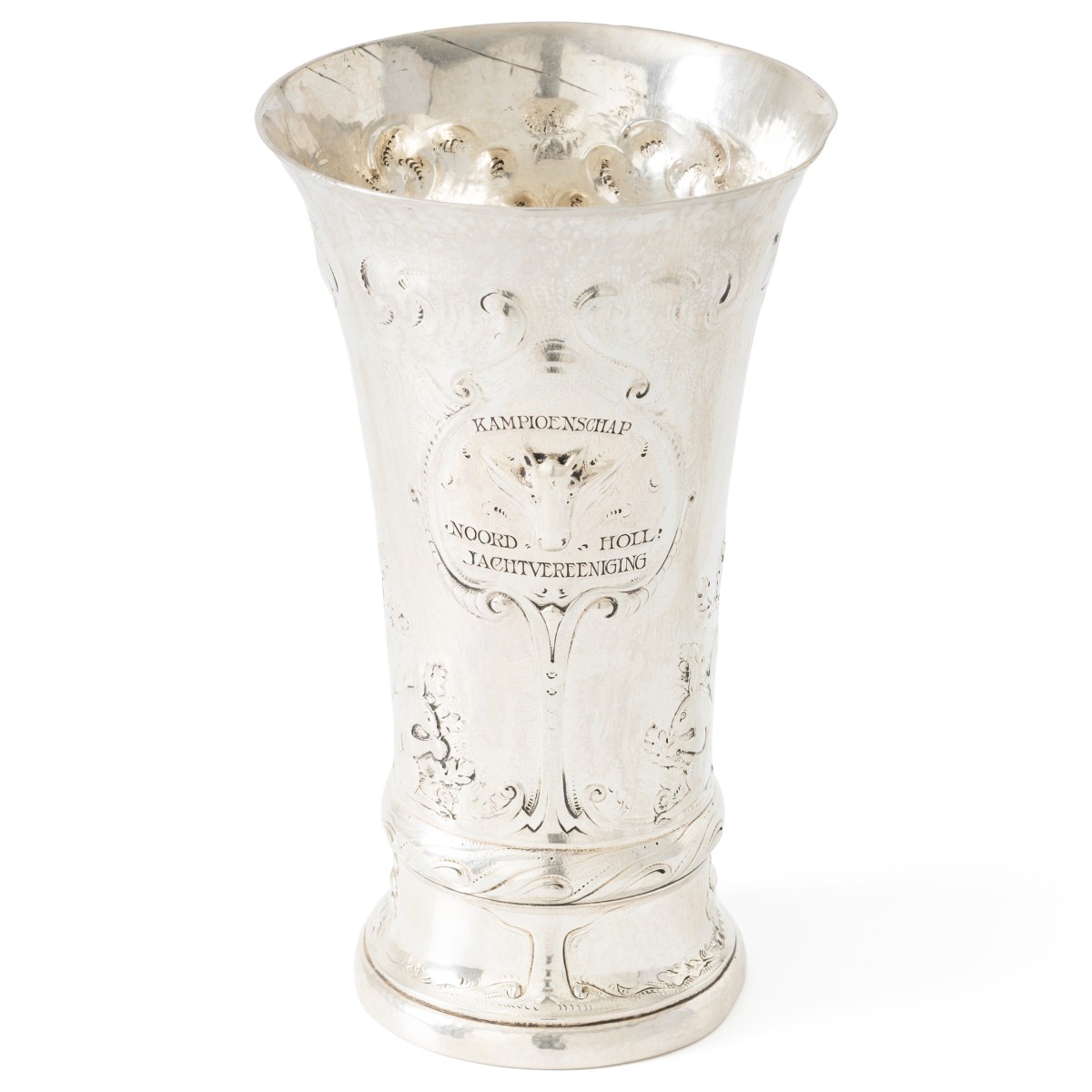 Goudwisselkantoor auction: Prijsbokaal, Frans Zwollo Sr., Den Haag 1930, zilver