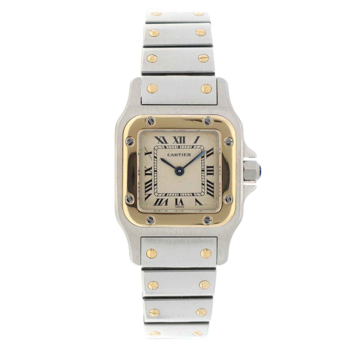 Goudwisselkantoor auction: No Reserve - Cartier Santos 166930 - Ladies watch