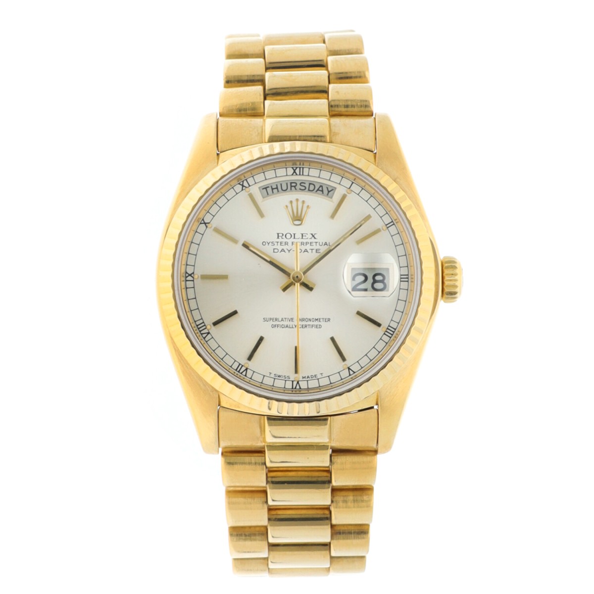 Goudwisselkantoor auction: No Reserve - Rolex Day-Date 18038 - Men's watch - approx. 1979