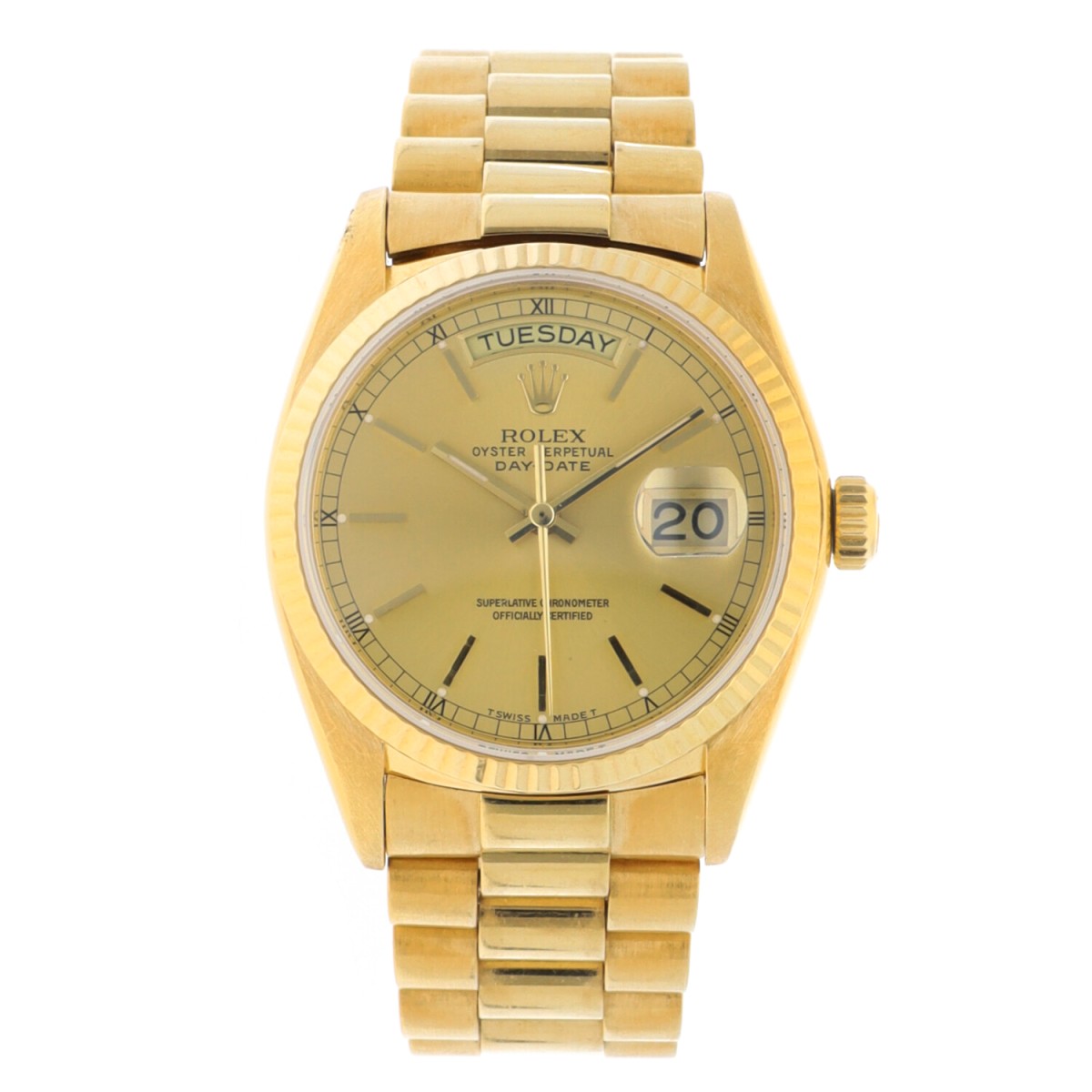 Goudwisselkantoor auction: No Reserve - Rolex Day-Date 18038 - Heren horloge - ca. 1979