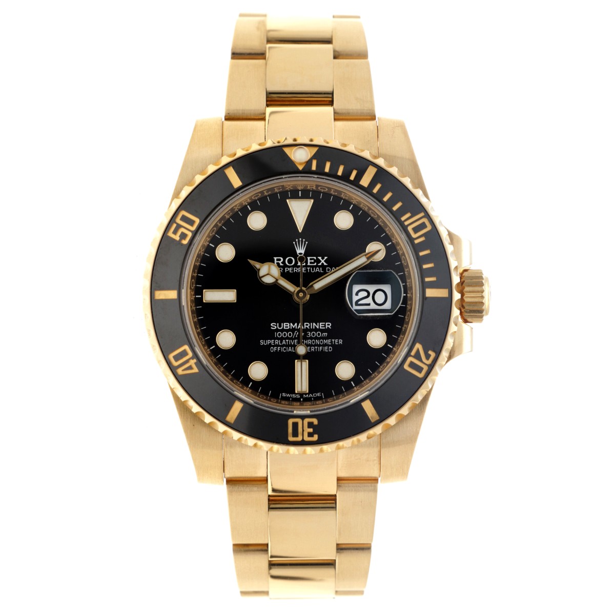 Goudwisselkantoor auction: No Reserve - Rolex Submariner Date 18K. 116618LN - Heren horloge - 2020