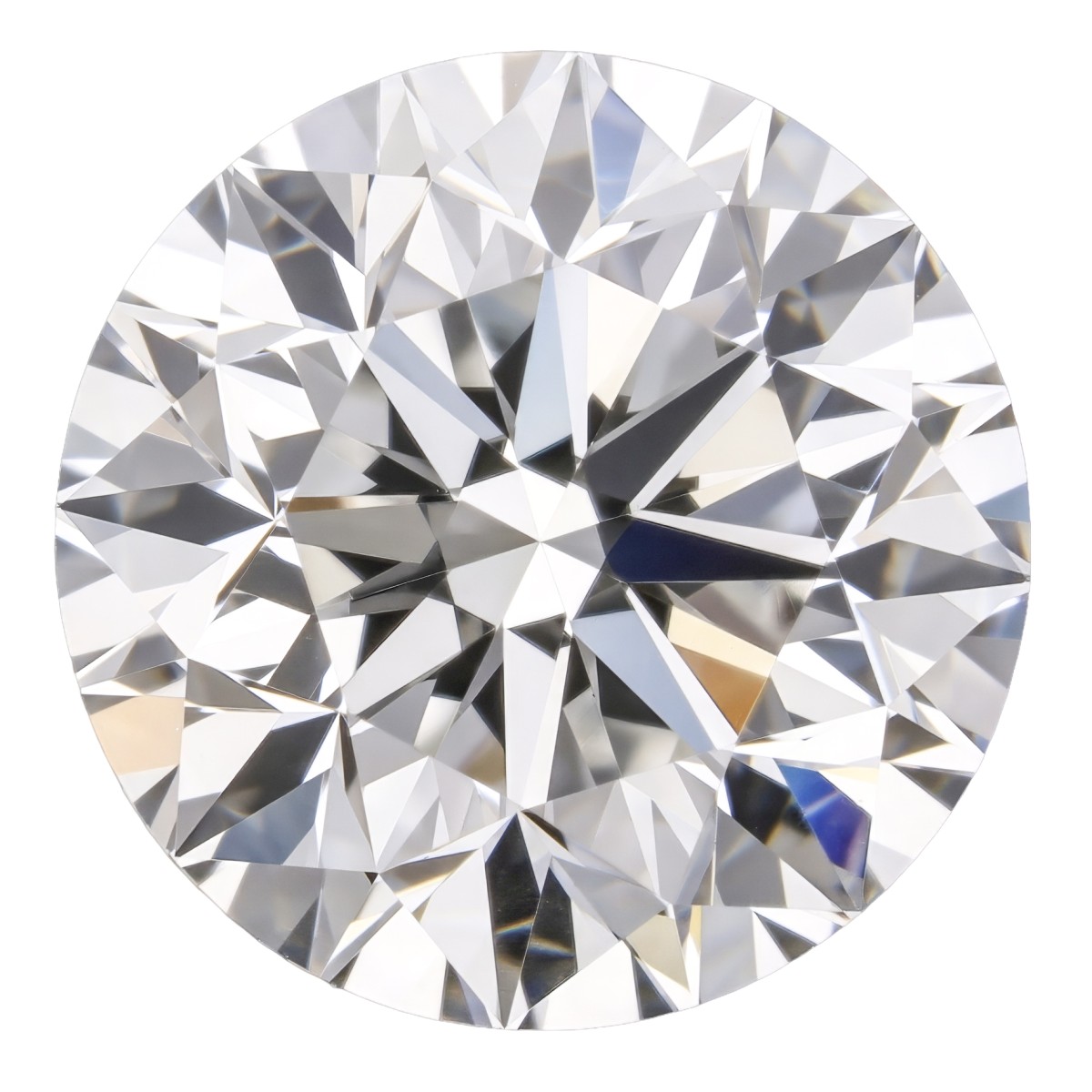 Goudwisselkantoor auction: 0.90 ct. Round Brilliant HRD certified natural diamond
