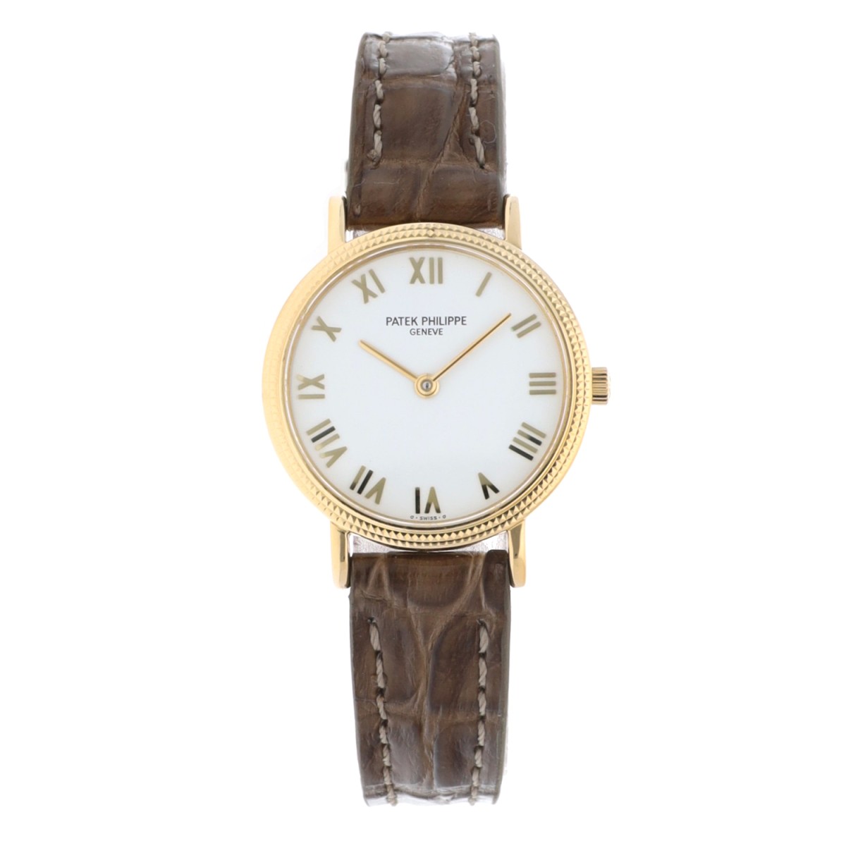 Goudwisselkantoor auction: No Reserve - Patek Philippe Calatrava Lady 'Clous de Paris' 18K. 4819 - Ladies watch