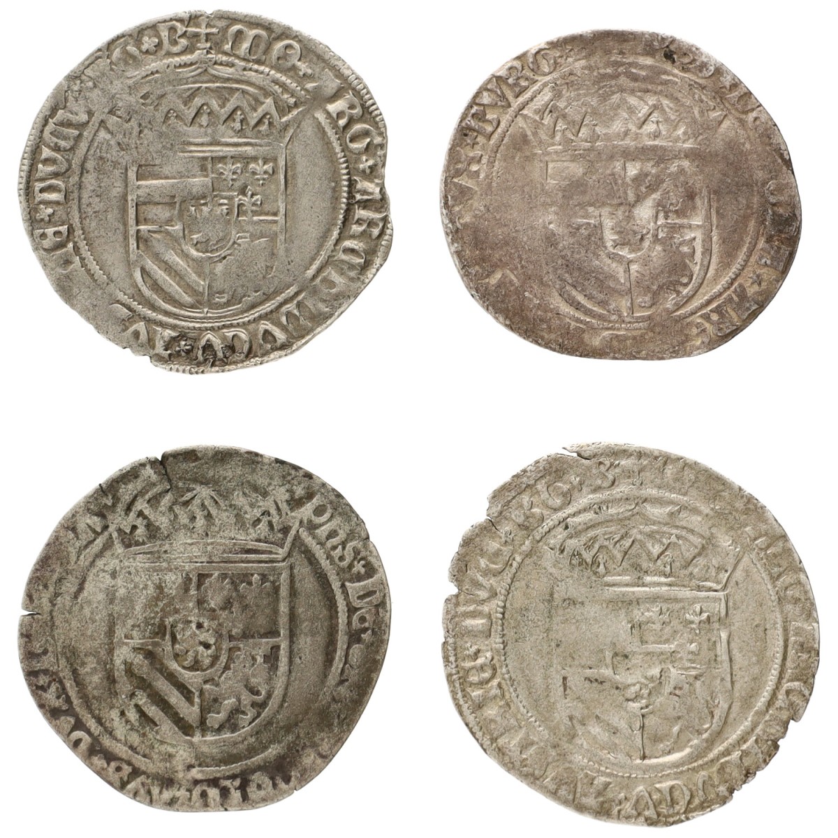 Goudwisselkantoor auction: Lot (4) Stuivers. Brabant. Karel V. Average VF