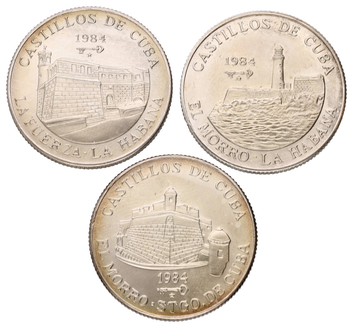 Goudwisselkantoor auction: Cuba. Lot (3) 5 Pesos