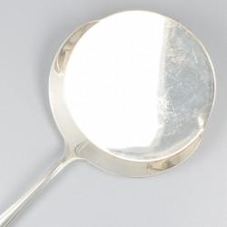Spiegeleischep zilver.