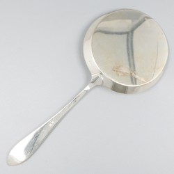 Spiegeleischep zilver.