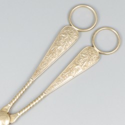 Druivenschaar zilver.