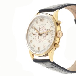 Baume & Mercier 1950's 18 kt. chronograaf - Heren polshorloge.
