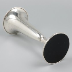 Bloemenvaas zilver.