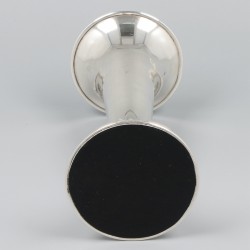 Bloemenvaas zilver.