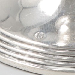 Bloemenvaas zilver.