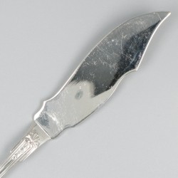 12-delige set visbestek zilver.