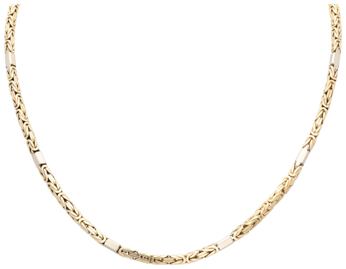 14K Geelgouden koningsschakel-collier