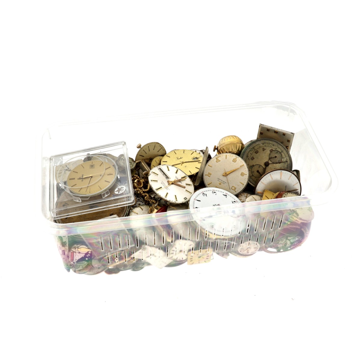 No Reserve - Lot pols- en zakhorloge uurwerken.