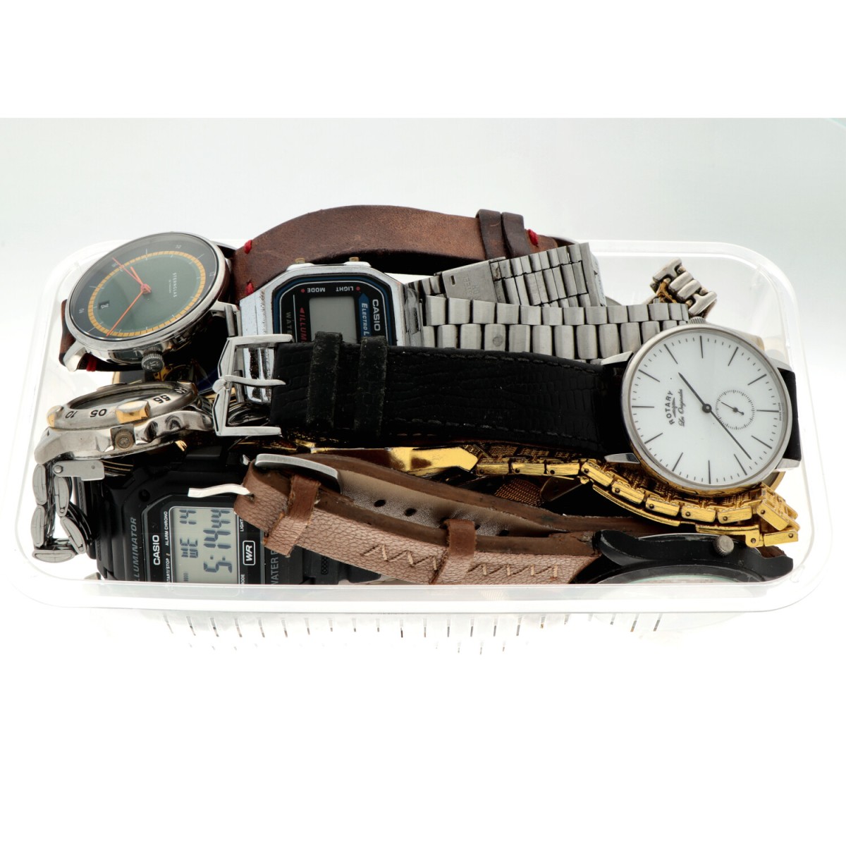 No Reserve - Lot polshorloges met o.a. Tommy Hilfiger, Casio en Citizen.