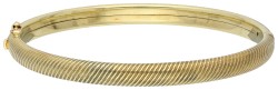 14K geelgouden bangle armband.