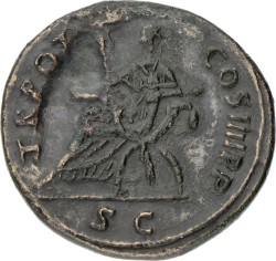 Roman Empire. Traianus. Dupondius. ND (98 - 117 AD). VF / XF.