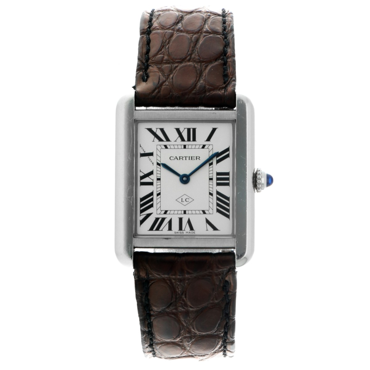 Goudwisselkantoor auction: No Reserve - Cartier Tank Solo 'LC dial' 3170 - herenhorloge - 2013.