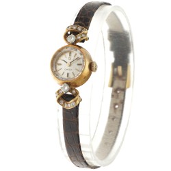 No Reserve - Omega Vintage Diamonds - Dameshorloge.