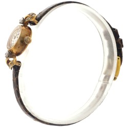 No Reserve - Omega Vintage Diamonds - Dameshorloge.