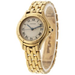 Cartier Panthère Cougar 117000 R 18K. - Dameshorloge.