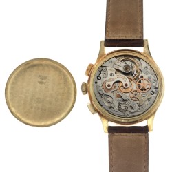 No Reserve - Heuer Vintage Big Eyes Chronograph 83854 - Herenhorloge.