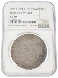 Kronentaler. Brabant. Brussel. Maria Theresia. 1766. AU 50