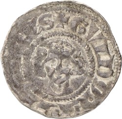 France. Feudal. Bishopric of Cambrai. Gui de Collemede. Sterlin. ND (1297 - 1298 AD). VF