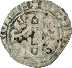 Halve Groot. Henegouwen. Valenciennes. Willem III. ND (1356 - 1389). VF