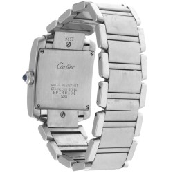 No Reserve - Cartier Tank Française 2465 - Dameshorloge.