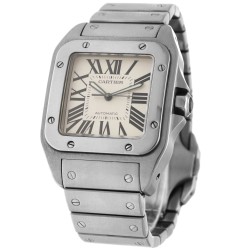 No Reserve - Cartier Santos 100 XL 2656 - Herenhorloge.