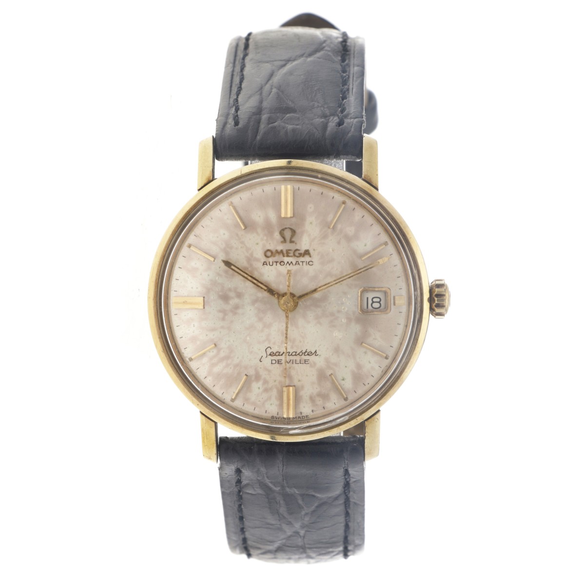 No Reserve - Omega Seamaster De Ville goldcap - Herenhorloge.
