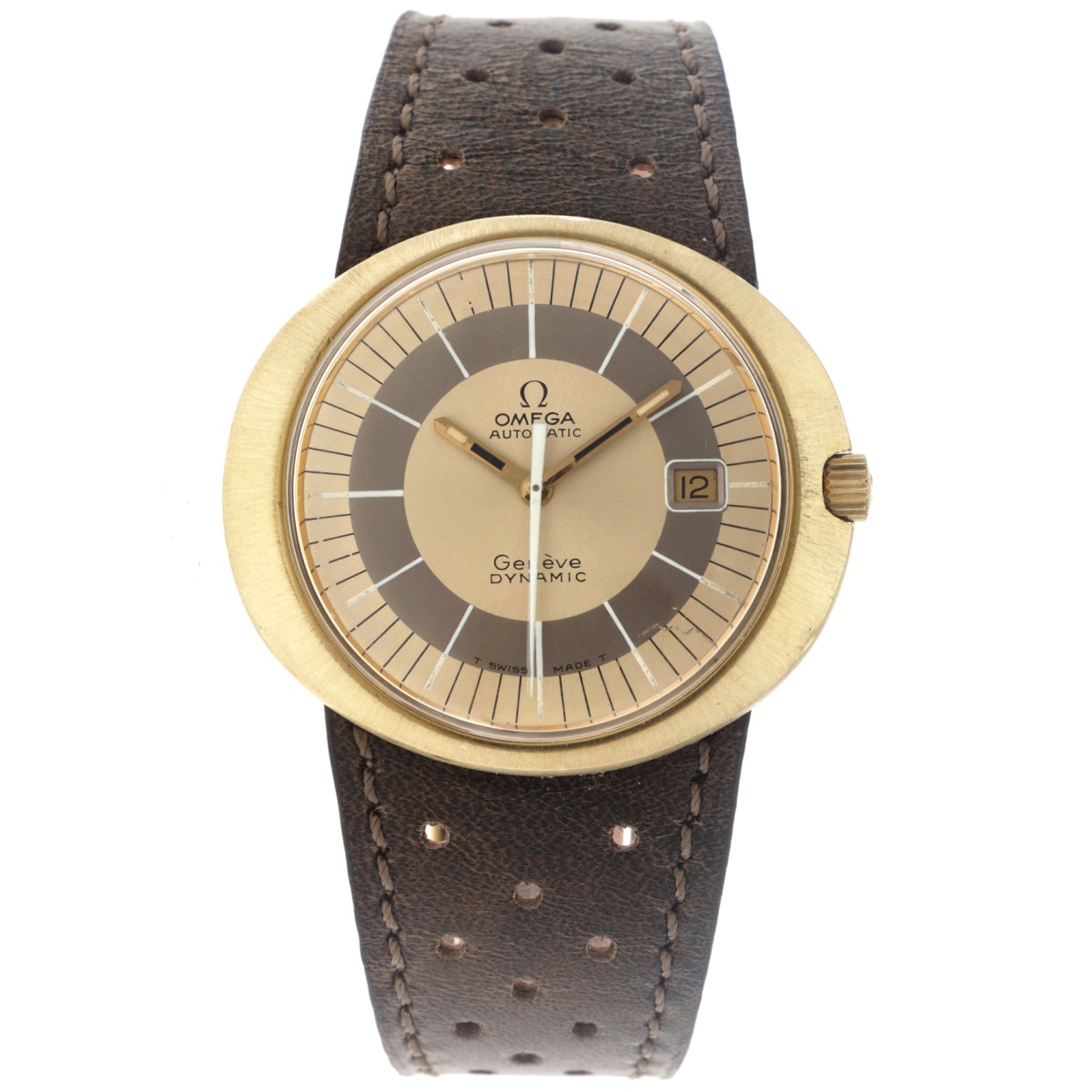 No Reserve - Omega Genève Dynamic 166.079 - Herenhorloge.