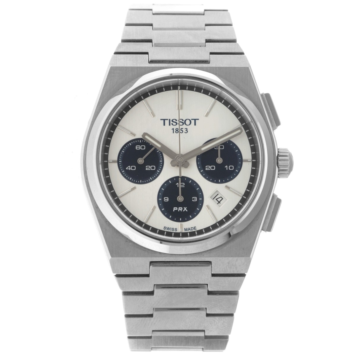 No Reserve - Tissot PRX "Panda" Chronograph T137.427.11.011.01 - Herenhorloge.