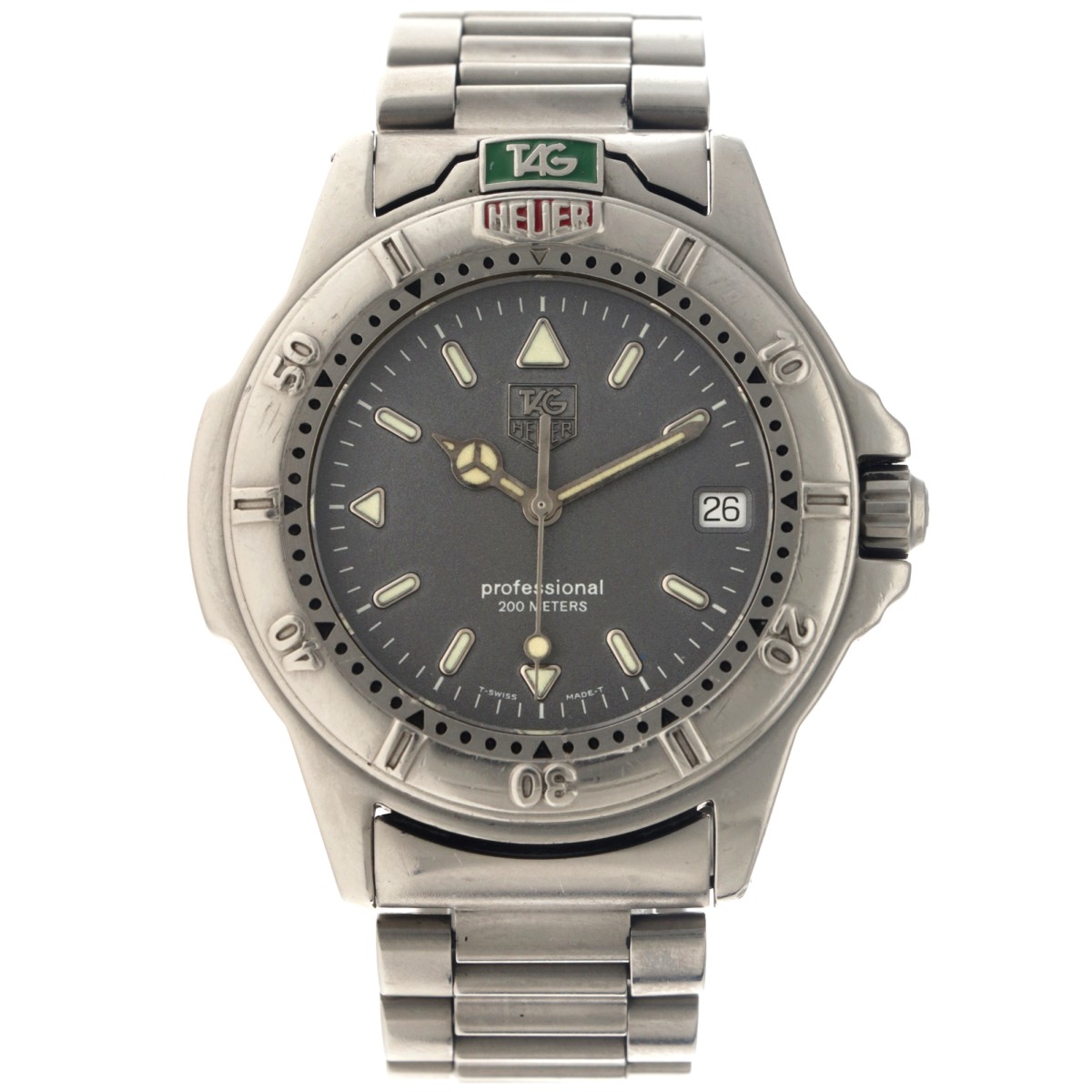 No Reserve - TAG Heuer Professional 200M WF1111-0 - Herenhorloge.