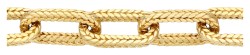 18K Geelgouden closed forever schakel armband