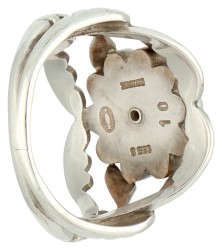 Georg Jensen Sterling zilveren 'Moonlight Blossom' No. 10 ring