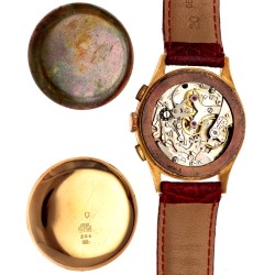 No Reserve - Chronograph Suisse 18K. - Heren horloge