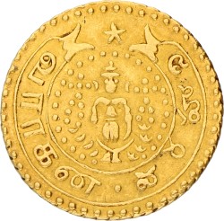 India. British colony. Madras Presidency. Pagoda. ND (1808/1815). XF.